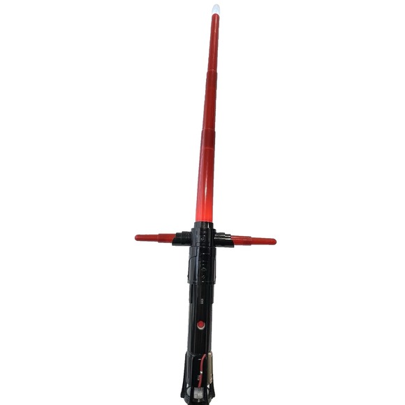 Disney Star Wars Hasbro Kylo Ren Retractable Lightsaber With lights and Sounds - Picture 2 of 7